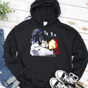 Princess Mononoke anime Studio Ghibli 90s vintage_Hoodie