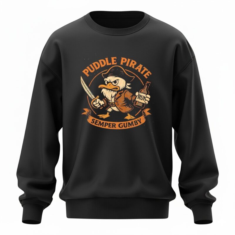 Puddle Pirate Semper Gumby Duck Sweatshirt