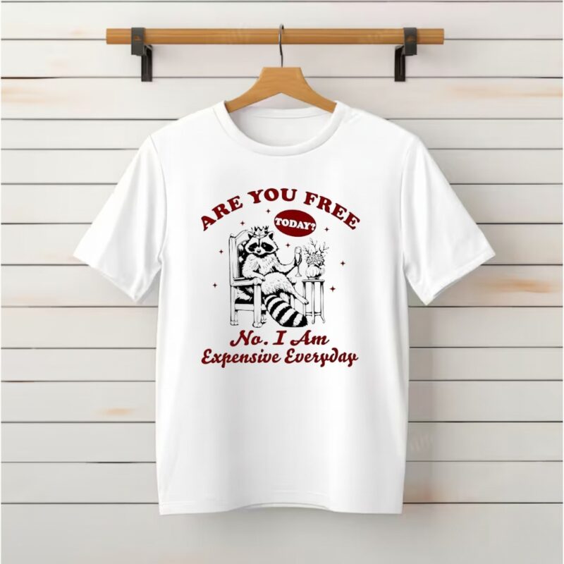 Raccoon Are You Free Today No I Am Expensive Everyday_Classic T-Shirt