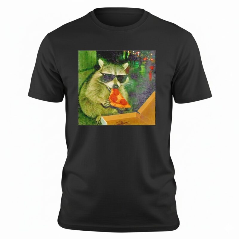 Raccoon Eating Pizza Funny shirt Raccoon Eating Pizza Funny shirt