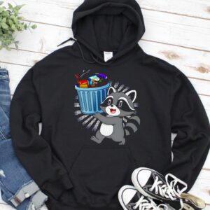 Raccoon with Trash graphic_Hoodie