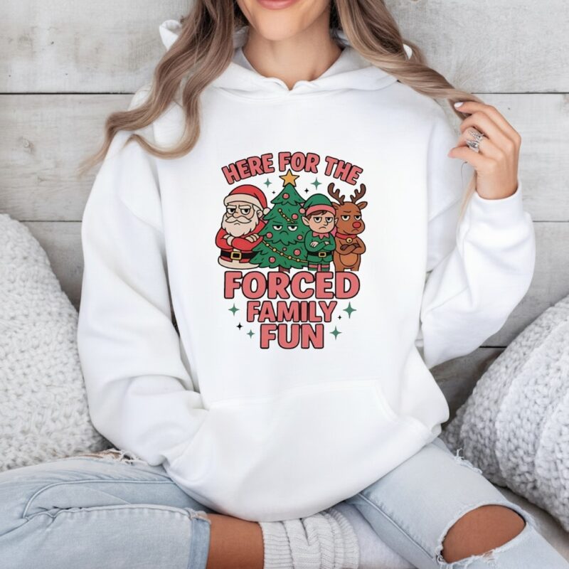 Santa Claus here for the forced family fun Christmas_Hoodie