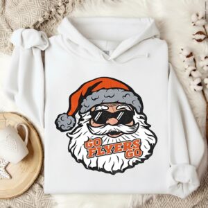 Santa Claus x Philadelphia Flyers Go Flyers Go Hockey 2025 Christmas_Hoodie