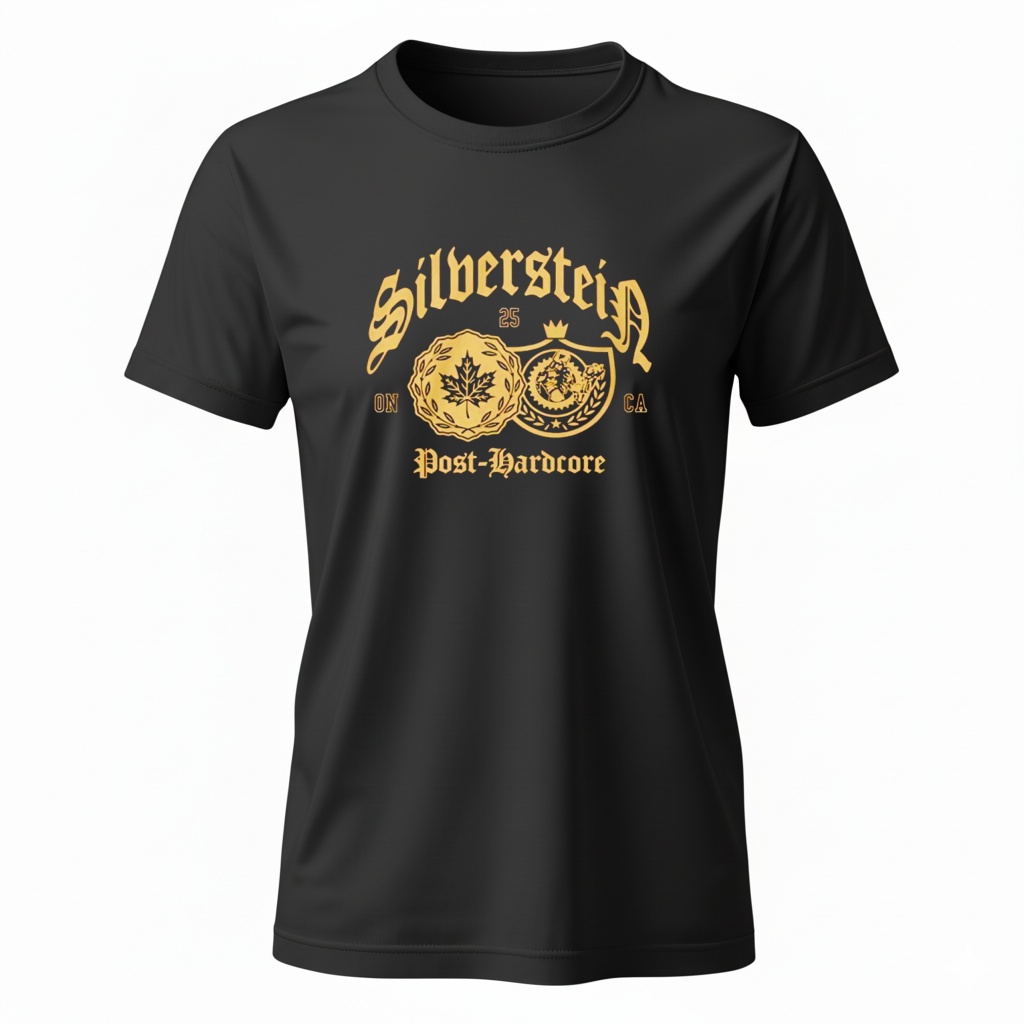 Silverstein Post Hardcore On 2025 Ca Ladies T-Shirt Silverstein Post Hardcore On 2025 Ca Ladies T-Shirt