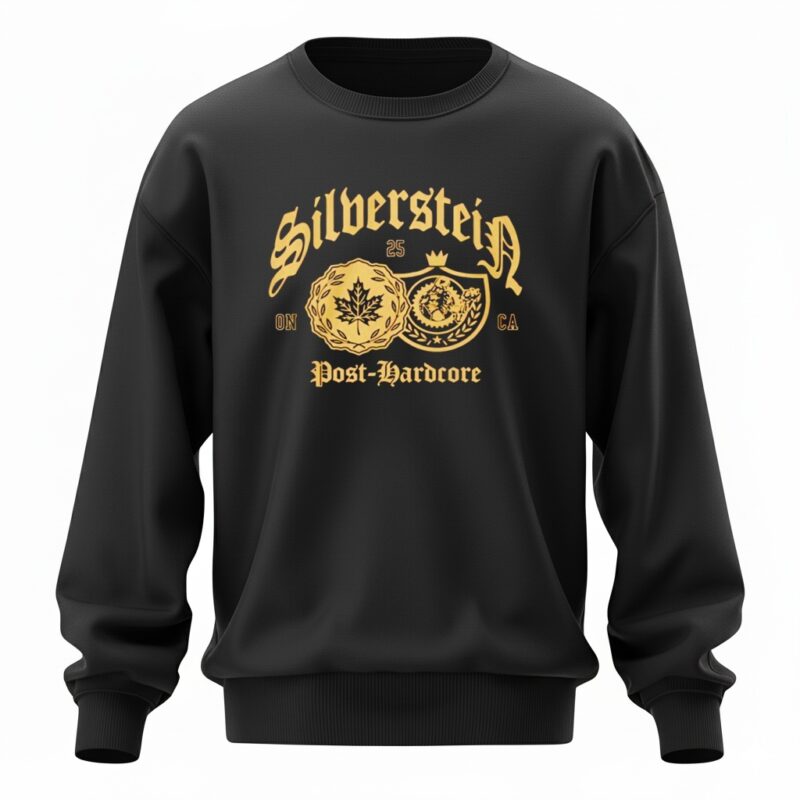 Silverstein Post Hardcore On 2025 Ca Sweatshirt