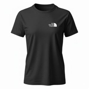 Sit On My Face parody logo Ladies T-Shirt