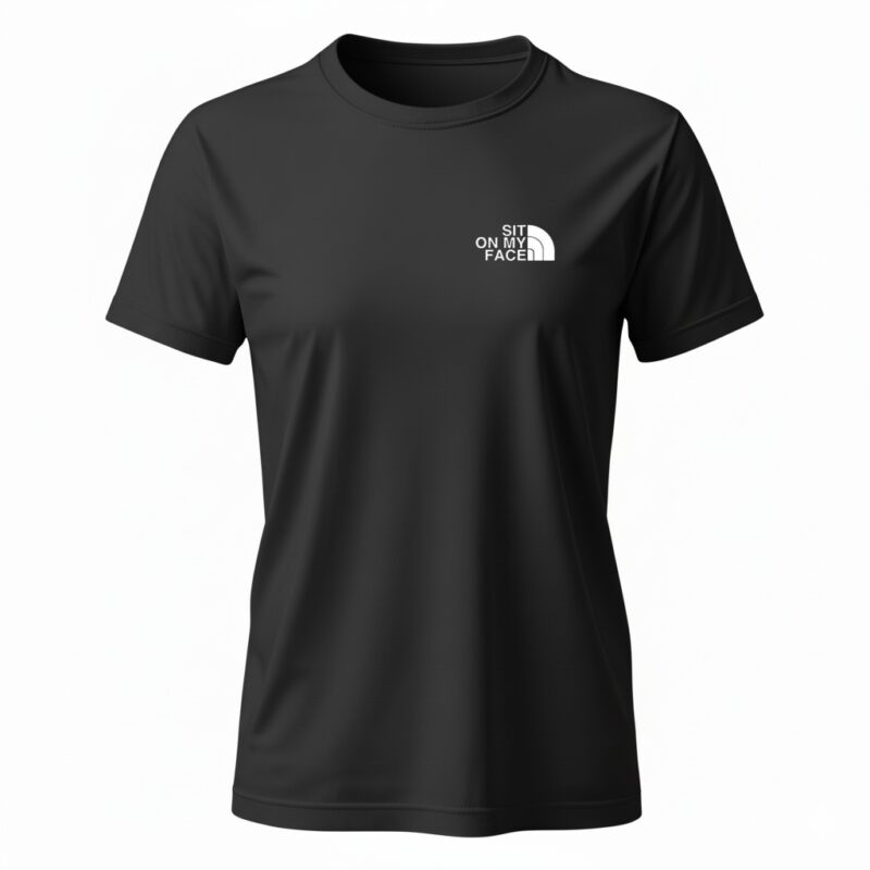 Sit On My Face parody logo Ladies T-Shirt