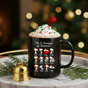 Snoopy Christmas the 12 Snoopys of Christmas_Ceramic Mug