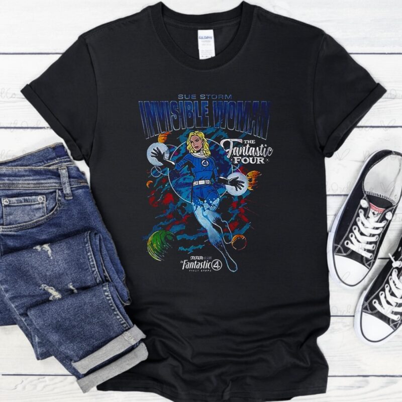 Sue Storm Invisible Woman Comic Shirt