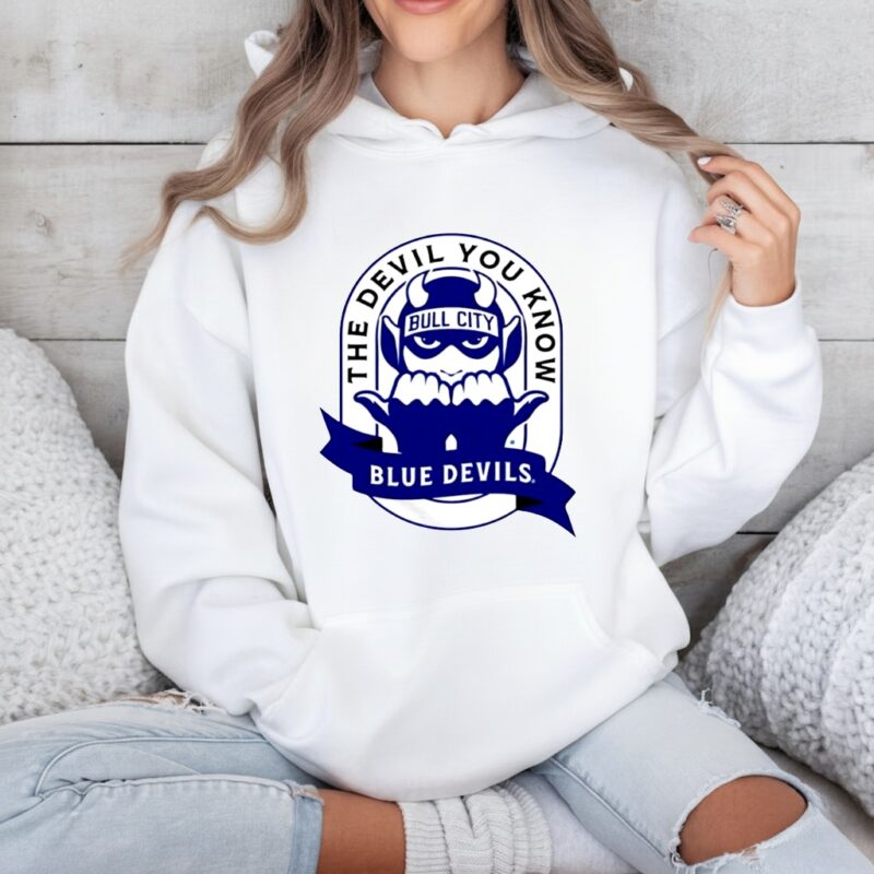 The Devil You Know Bull City mascot_Hoodie