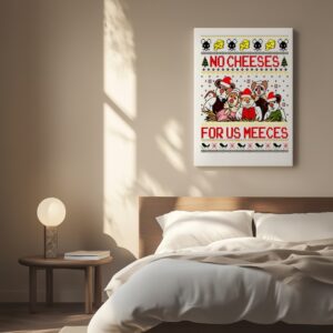 The Muppets Christmas Carol No Cheeses for Us Meeces hamsters_Canvas