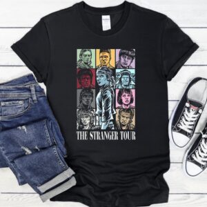 The Stranger Tour Stranger Things cartoon retro_T-Shirt
