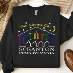 The electric city scranton pennsylvania_Crewneck Sweatshirt