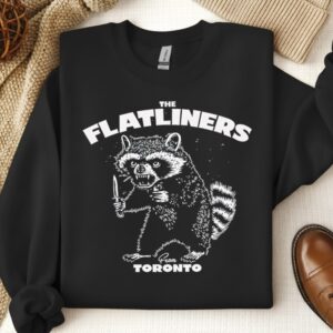 The mischievously stylish Racoon_Crewneck Sweatshirt