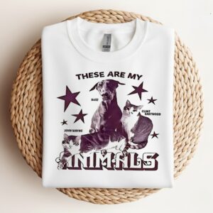 These are my Animals_Crewneck Sweatshirt