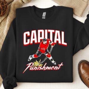 Thomas Wilson Washington Capitals Capital Punishment_Crewneck Sweatshirt