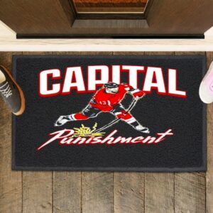 Thomas Wilson Washington Capitals Capital Punishment_Rubber Doormat