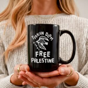 Tikkun Olam Means Free Palestine_Ceramic Mug