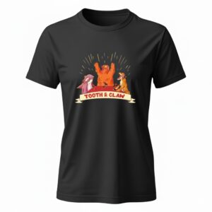 Tooth And Claw Podcast Doppleganger_Ladies T-Shirt