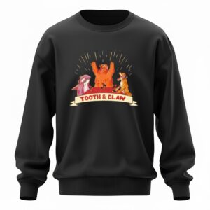 Tooth And Claw Podcast Doppleganger_Sweatshirt