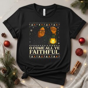 Traitors Christmas Jumper Oh Come All Ye Faithful_T-Shirt