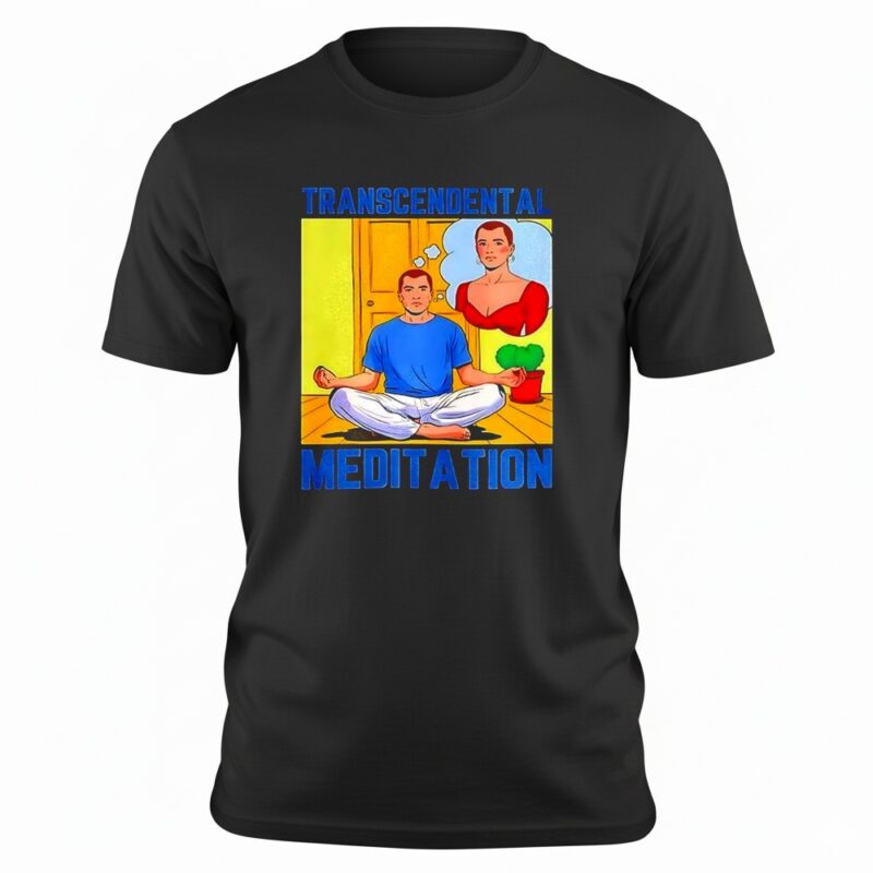 Transcendental Meditation caricature shirt