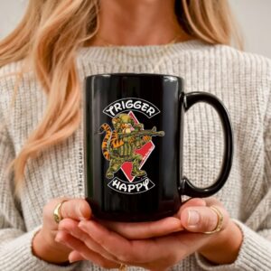 Trigger Happy Tiger graphic_Ceramic Mug
