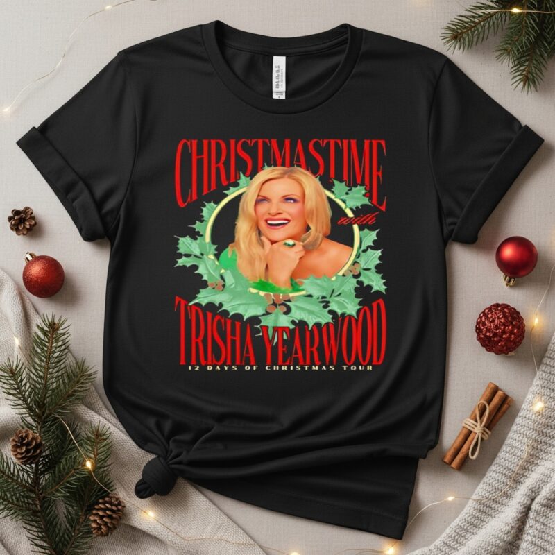Trisha Yearwood 12 Days Of Christmas Tour 2025_T-Shirt