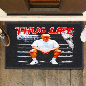 Trump Thug Life_Rubber Doormat