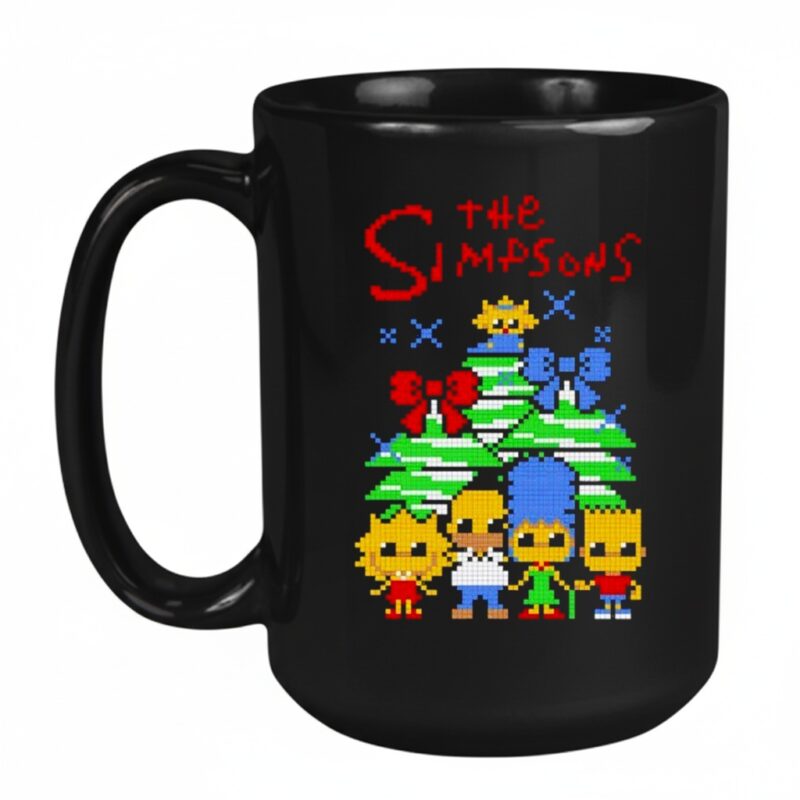 Ugly Christmas Simpsons Family_Mug