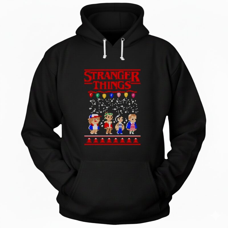 Ugly Christmas Stranger Things Christmas_Hoodie