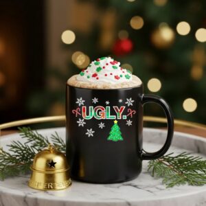Ugly Christmas Xmas Tree_Ceramic Mug