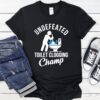 Undefeated Toilet Clogging Champ graphic_T-Shirt
