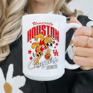 University of Houston Cougars basketball mascot graphic_Mug