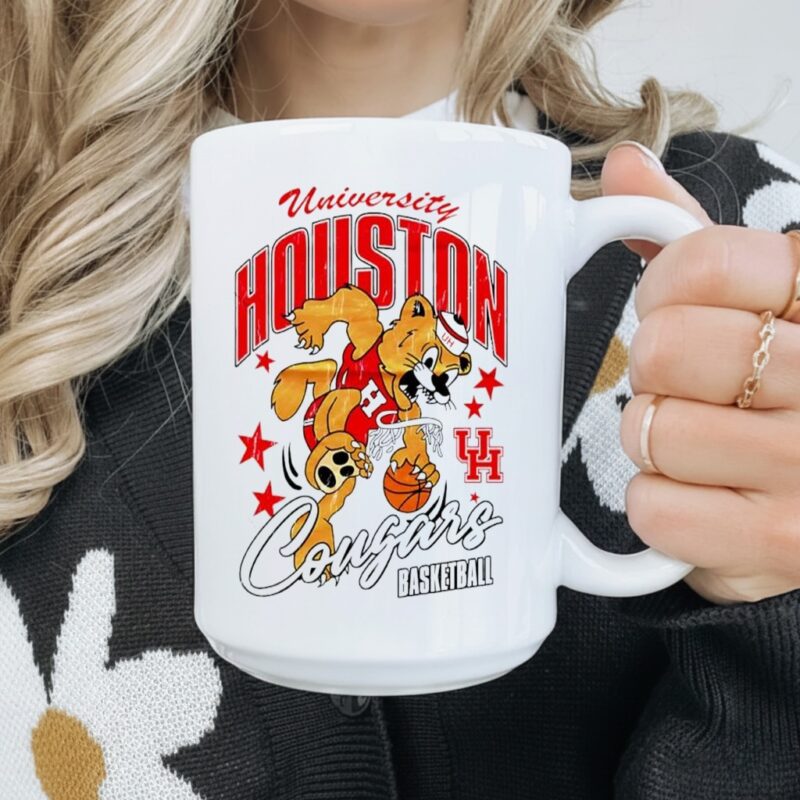University of Houston Cougars basketball mascot graphic_Mug