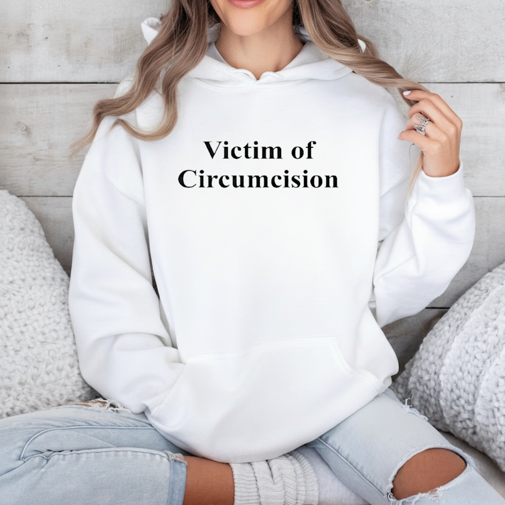 Victim of Circumcision words_Hoodie Victim of Circumcision words_Hoodie