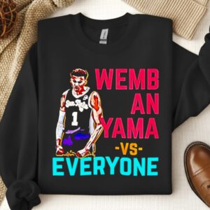 Victor Wembanyama San Antonio Spurs Wembanyama Vs Everyone_Crewneck Sweatshirt