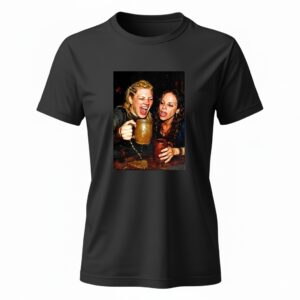 Vikings Katheryn Winnick and Maude Hirst toast_Ladies T-Shirt