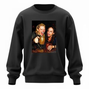 Vikings Katheryn Winnick and Maude Hirst toast_Sweatshirt