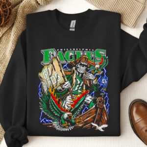 Warren Lotas Philadelphia Eagles Philly Go Birds Push_Crewneck Sweatshirt
