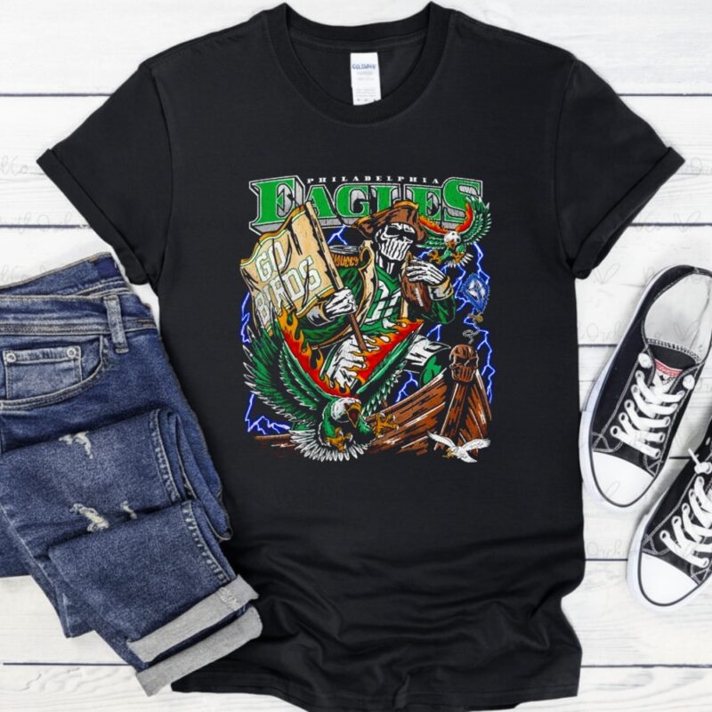 Warren Lotas Philadelphia Eagles Philly Go Birds Push_T-Shirt