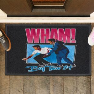 Wham concert singer big tour 84_Rubber Doormat
