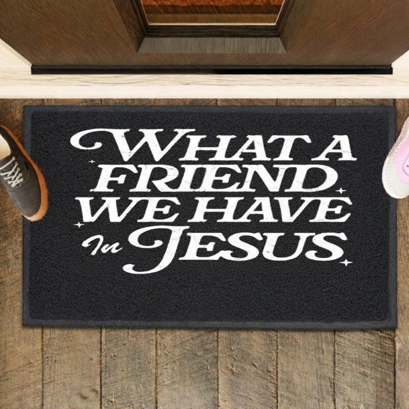 What a Friend We Have in Jesus_Rubber Doormat