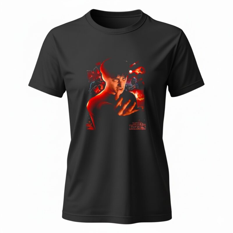 Will Byers Stranger Things character poster_Ladies T-Shirt