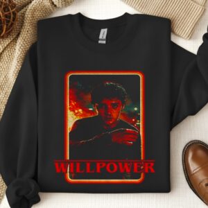 Willpower Stranger Things 5 vintage_Crewneck Sweatshirt