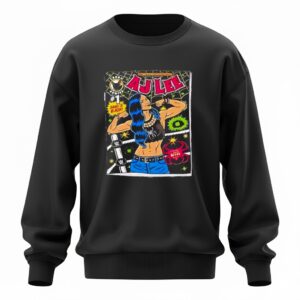 Wwe She Back Comic Aj Lee_Sweatshirt
