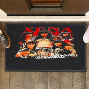 Xena Warrior Princess graphic_Rubber Doormat