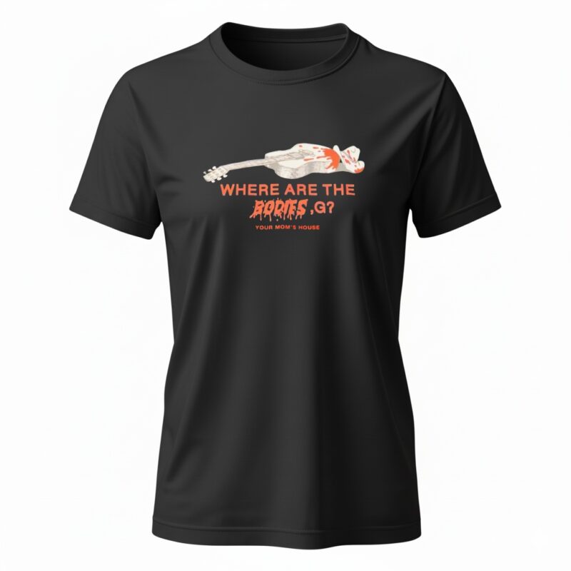 Ymh Studios Where Are The Bodies G_Ladies T-Shirt