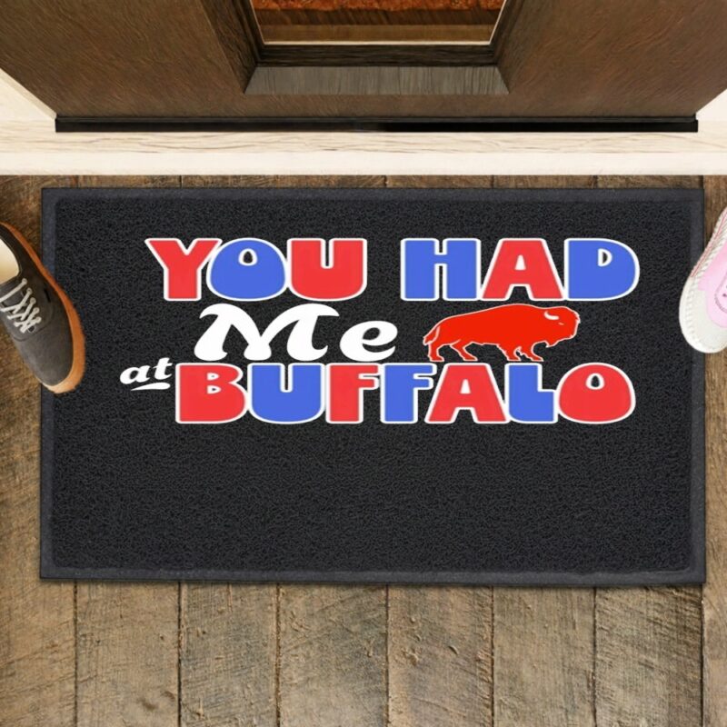 You had me at Buffalo Bills_Rubber Doormat