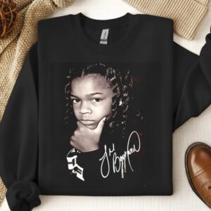 Young Lil Bow a Hip-Hop signature_Crewneck Sweatshirt
